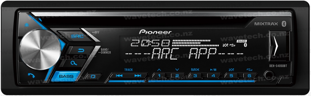 Pioneer DEH-S4050BT - Wavetech Imports New Zealand