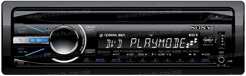 Sony MEX-DV1600U - Wavetech Imports New Zealand